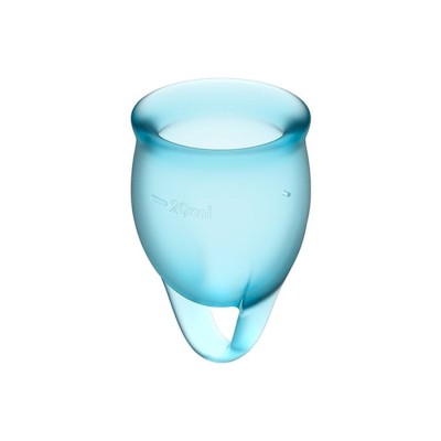 MENSTRUAL CUP CONFIDENT BLUE