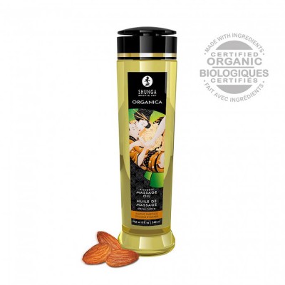 NATURAL MASSAGE OIL - ORGANICA / ALMONDS