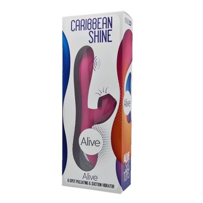 CARIBBEAN SHINE MAGENTA - vibrator - 8'