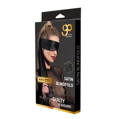 GP PREMIUM SATIN BLINDFOLD BLACK