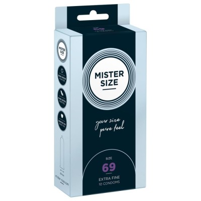 Mister Size 69mm pack of 10