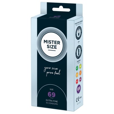 Mister Size 69mm pack of 10