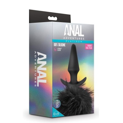 ANAL ADVENTURES PLATINUM RABBIT TAIL PLU