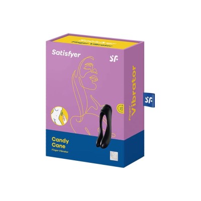 SATISFYER CANDY CANE - BLACK