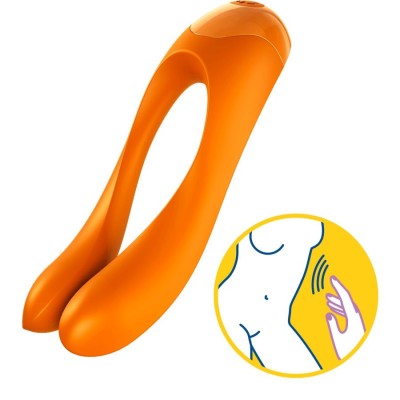 SATISFYER CANDY CANE - ORANGE