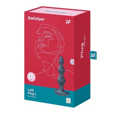 SATISFYER LOLLI PLUG 1 - DARK TEAL