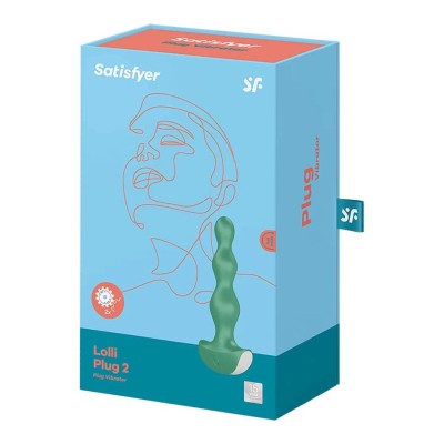 SATISFYER LOLLI PLUG 2 - GREEN