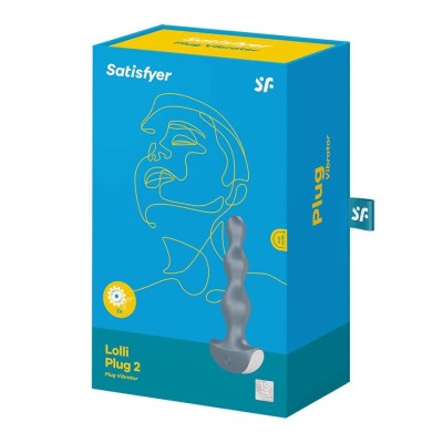 SATISFYER LOLLI PLUG 2 - GREY