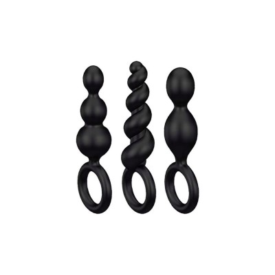 SATISFYER BOOTY CALL SET 3 pz - BLACK