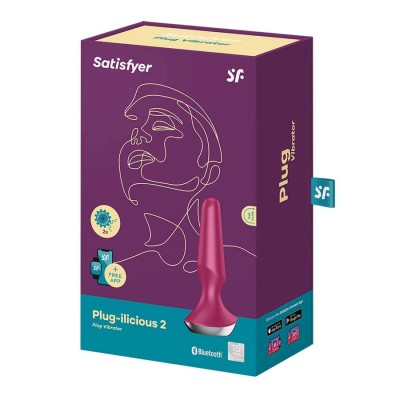 SATISFYER PLUG ILICIOUS 2 PINK