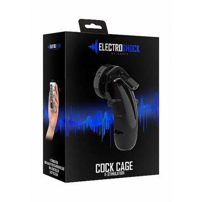 E-Stim Cock Cage - Black