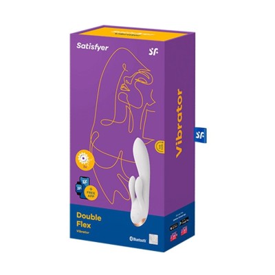 SATISFYER DOUBLE FLEX VIBRATOR WITH APP