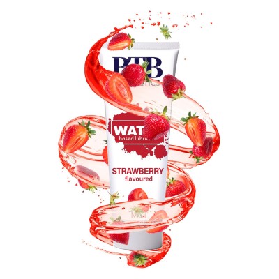 BTB WATER BASED FLAVORED STRAWBERRY LUBR