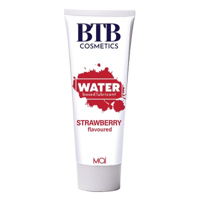 BTB WATER BASED FLAVORED STRAWBERRY LUBR