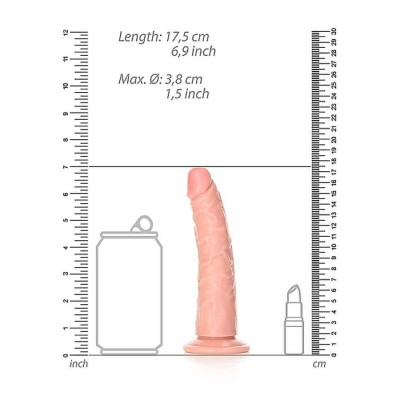 Dildo w/out Balls with Suction Cup 15,5c