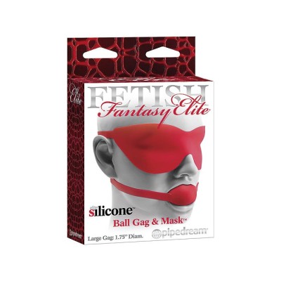 FF Elite Ball Gag and Mask Large