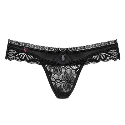 846-THO-1 thong  black