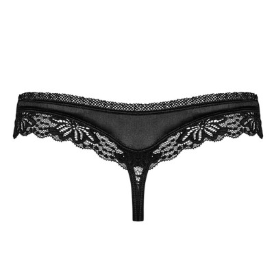 846-THO-1 thong  black