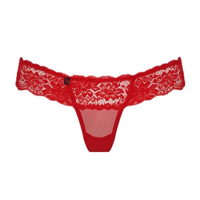 863-THO-3 thong  red