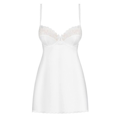 871-CHE-2 chemise & thong white