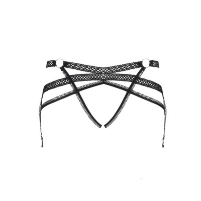 Darkie garter belt black