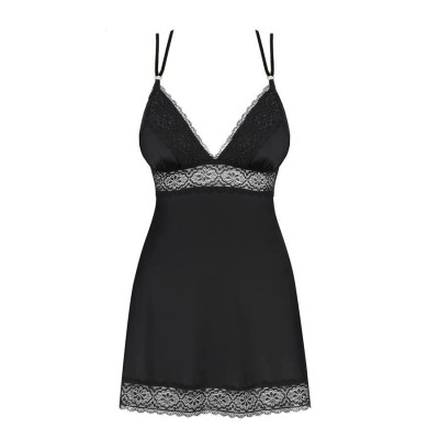 Lolitte babydoll & thong black