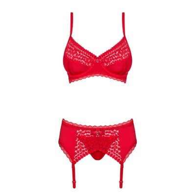 Jolierose 3-pcs set red