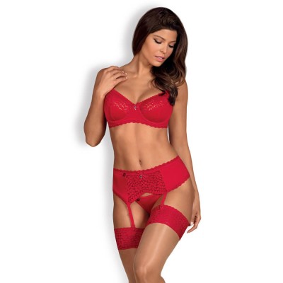 Jolierose 3-pcs set red