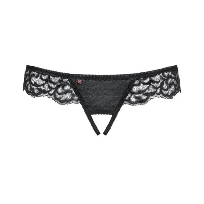 Laluna crotchless panties black