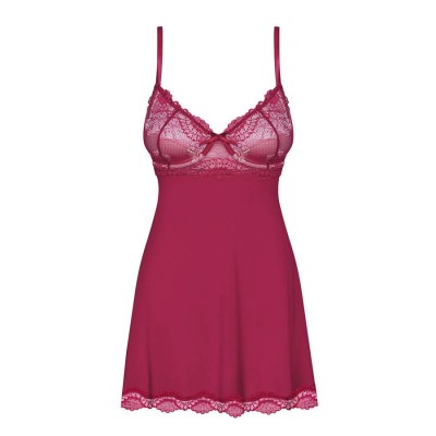 Rosalyne babydoll & thong red