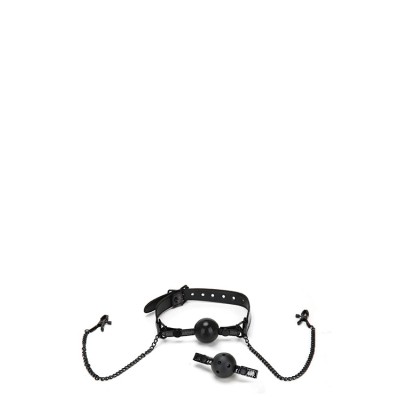 WHIPSMART DIAMOND BALL GAG W NIPPLE CLIP