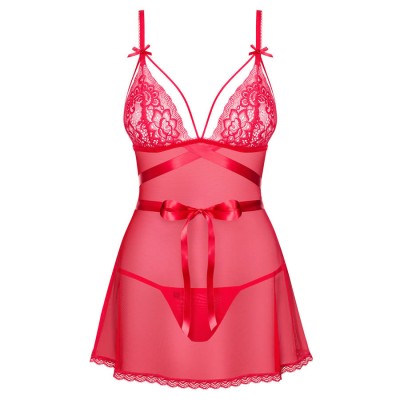 Lovlea babydoll & thong red