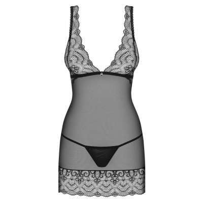 Firella chemise & thong black