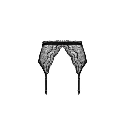 Isabellia garter belt black