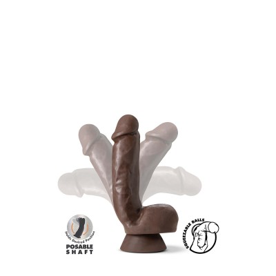 DR. SKIN PLUS 8 INCH THICK POSEABLE DILD