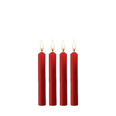 Teasing Wax Candles - Parafin - 4-pack