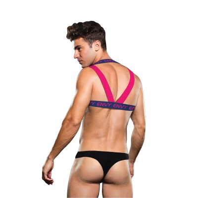 ENVY LOGO HARNESS BLUE PINK