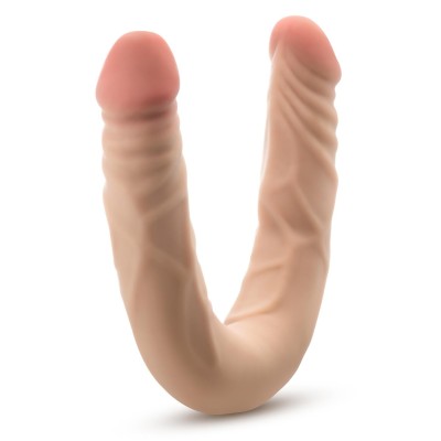 DR. SKIN PLUS 14” POSABLE DOUBLE DONG BE DR. SKIN PLUS 14” POSABLE DOUBLE DONG BE