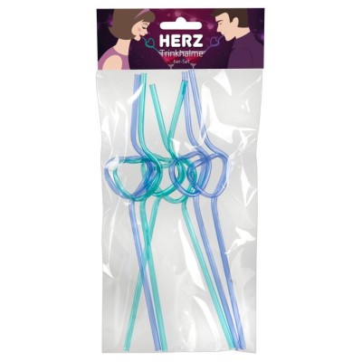 HEART Straws pack of 6 HEART Straws pack of 6