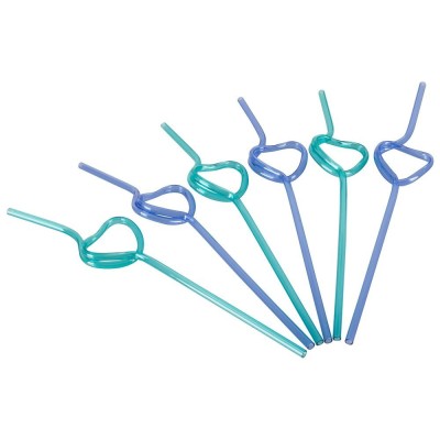 HEART Straws pack of 6 HEART Straws pack of 6