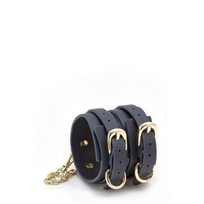 BONDAGE COUTURE ANKLE CUFF BLUE