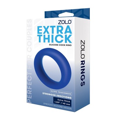 ZOLO EXTRA THICK SILICONE COCK RING