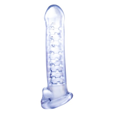 NMC 5.5 INCH TPE TRANSPARENT PENIS ENHAN