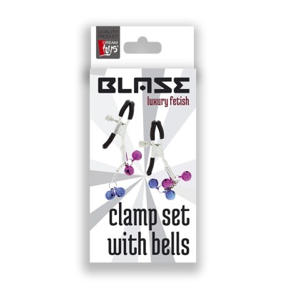 BLAZE NIPPLE CLAMPS WITH BELLS