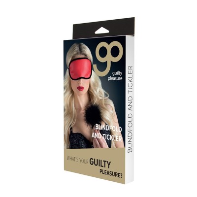 GP TWO-TONED BLINDFOLD AND TICKLER