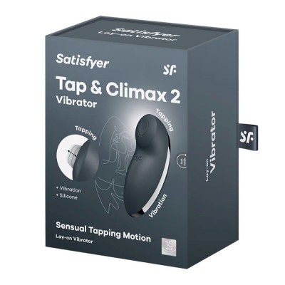 SATISFYER Tap & Climax 2 -Grey SATISFYER Tap & Climax 2 -Grey