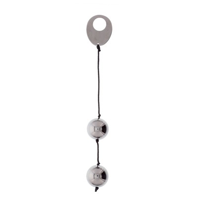 DOMINO METALLIC BALLS - SILVER DOMINO METALLIC BALLS - SILVER