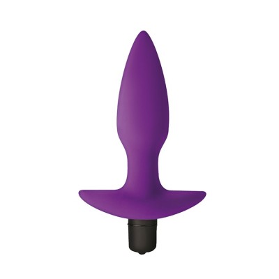 MAI No.55 VIBRATING ANAL PLUG BLACK