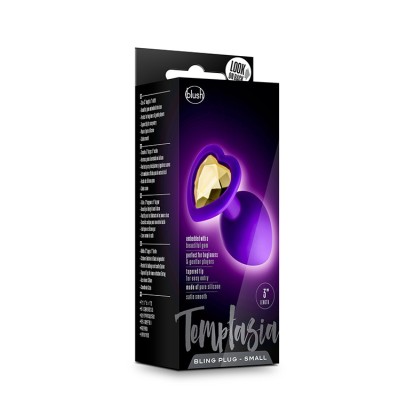 TEMPTASIA BLING PLUG SMALL PURPLE TEMPTASIA BLING PLUG SMALL PURPLE