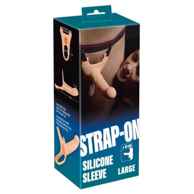 Silicone Strap-on +6cm large Silicone Strap-on +6cm large